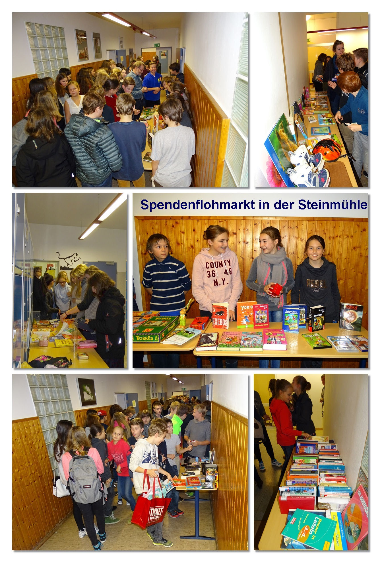 5_Collage Spendenflohmarkt